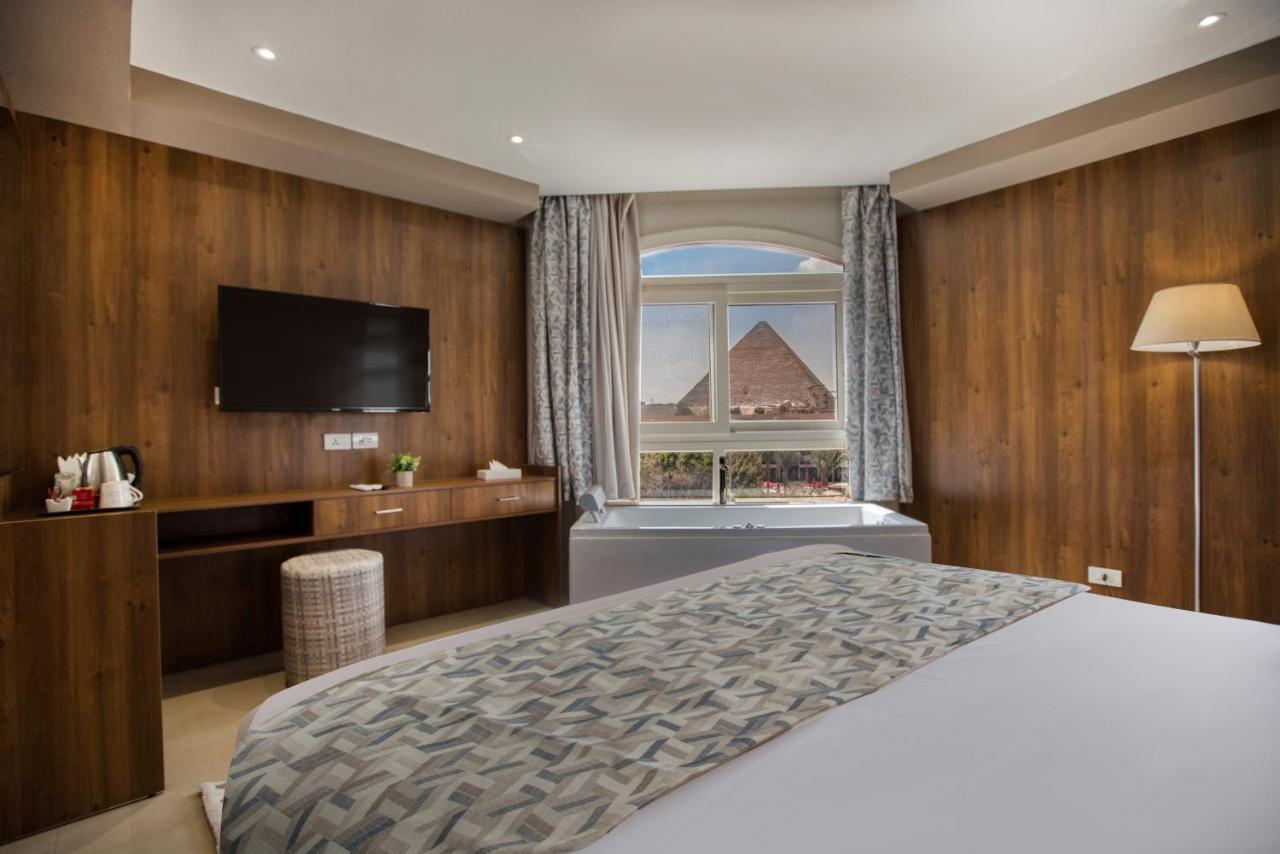Kafret el-Gabal Nozol Pyramids Hotel And Spa מראה חיצוני תמונה