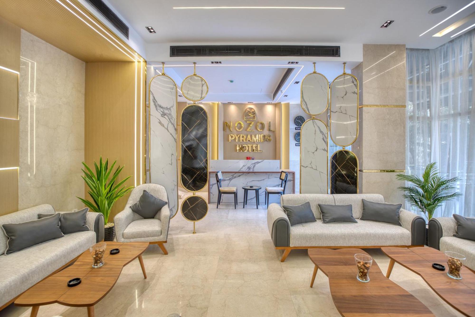 Kafret el-Gabal Nozol Pyramids Hotel And Spa מראה חיצוני תמונה