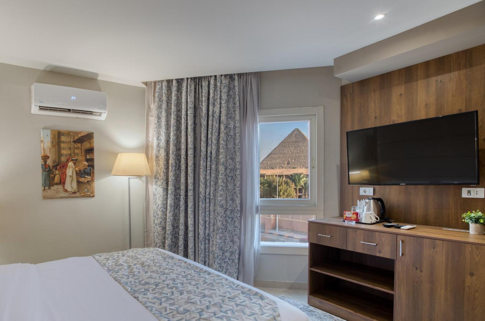 Kafret el-Gabal Nozol Pyramids Hotel And Spa מראה חיצוני תמונה